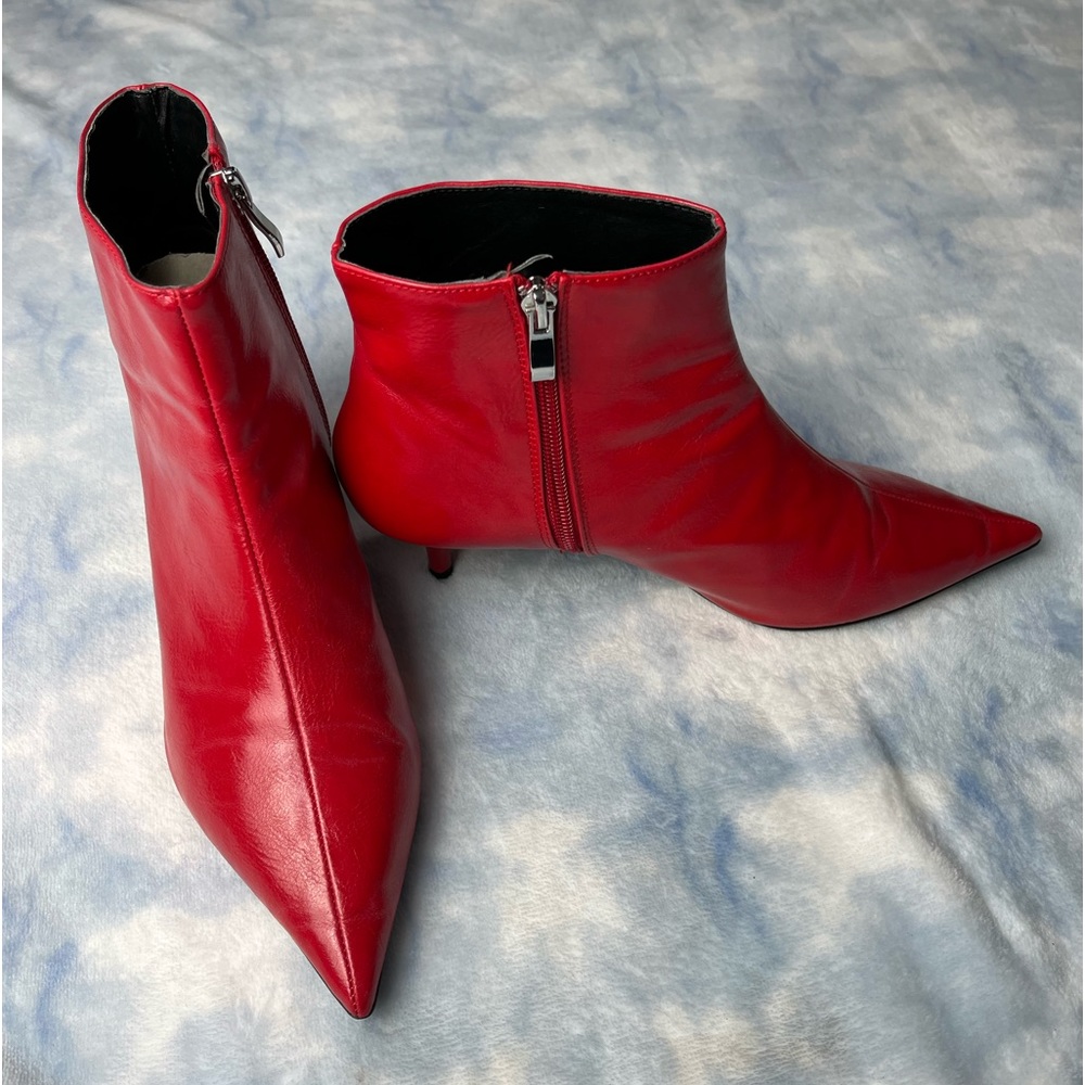 ZARA Kitten Heel Booties